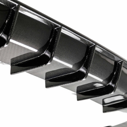Seibon 16-17 Honda Civic Sedan TR-Style Carbon Fiber Rear Lip RL16HDCV4-TR