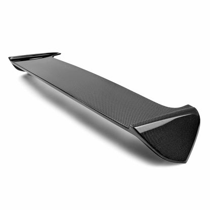 Seibon 08-10 Subaru WRX/STi Hatchback OEM-style Carbon Fiber Rear Spoiler Shaved RS0809SBIMP-STI-S