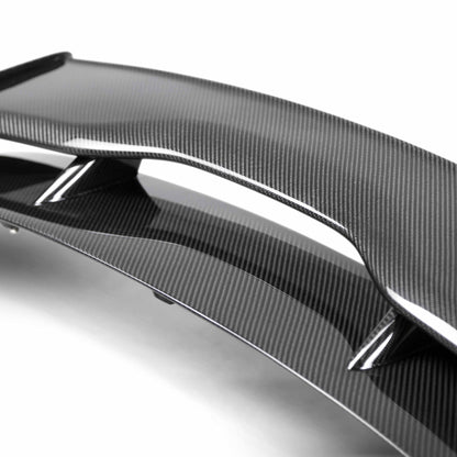 Seibon 2015-2017 Ford Focus ST/RS Hatchback Carbon Fiber Rear Spoiler (3rd Brake Light Not Included) RS16FDFO
