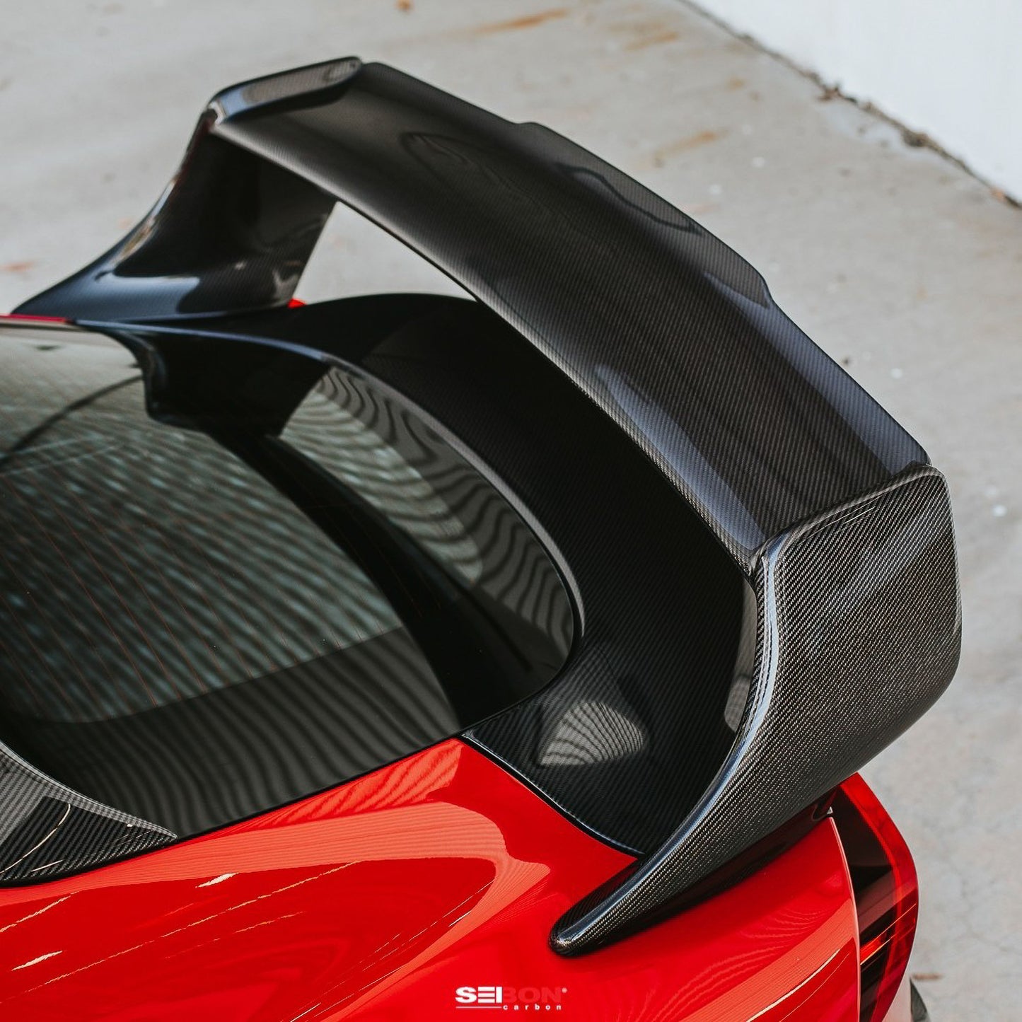 Seibon 2020 Toyota Supra TD-Style Carbon Fiber Rear Spoiler RS20TYSUP-TD