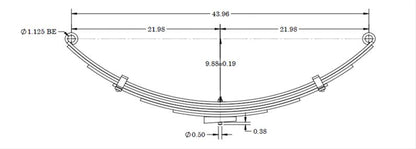 Superlift Performance Lift Leaf Springs 01-312