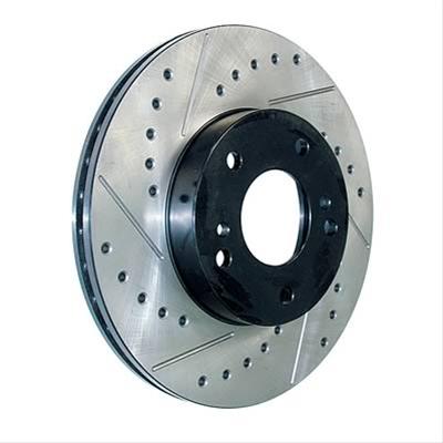 StopTech Drilled and Slotted Brake Rotors 127.04001L