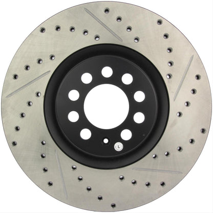 StopTech Drilled and Slotted Brake Rotors 127.33062L