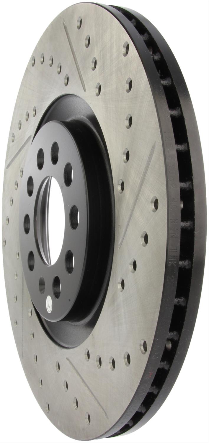StopTech Drilled and Slotted Brake Rotors 127.33062L