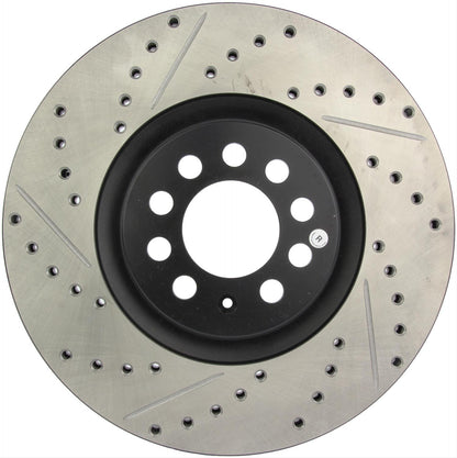 StopTech Drilled and Slotted Brake Rotors 127.33062R