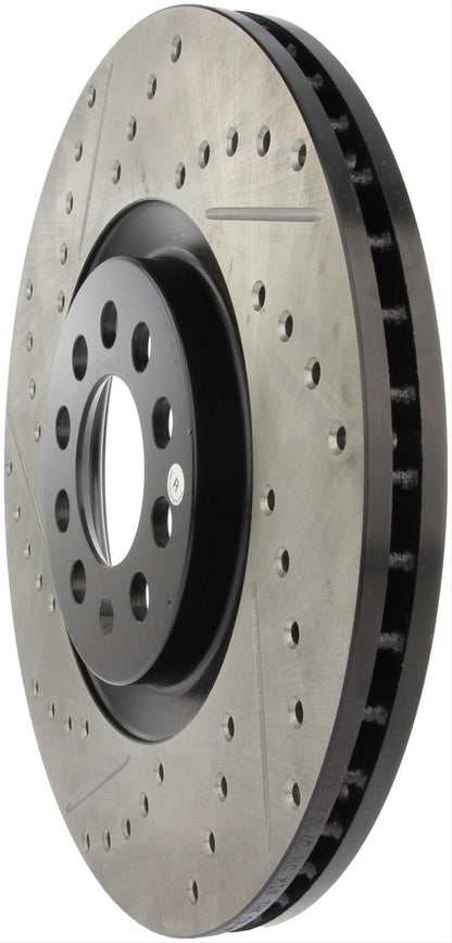 StopTech Drilled and Slotted Brake Rotors 127.33062R