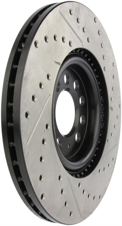 StopTech Drilled and Slotted Brake Rotors 127.33062R