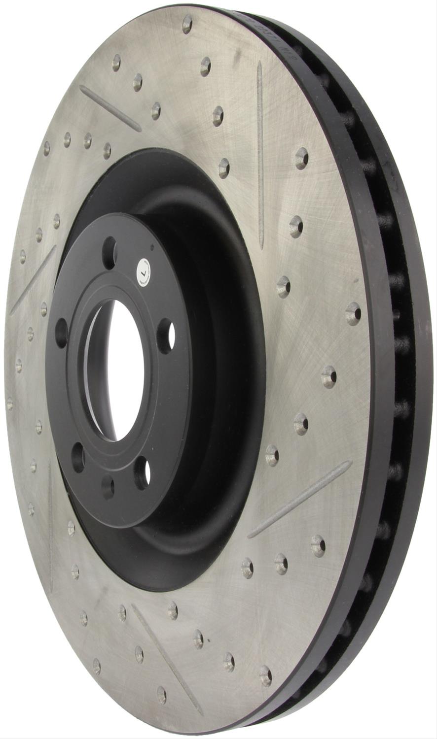 StopTech Drilled and Slotted Brake Rotors 127.33087L