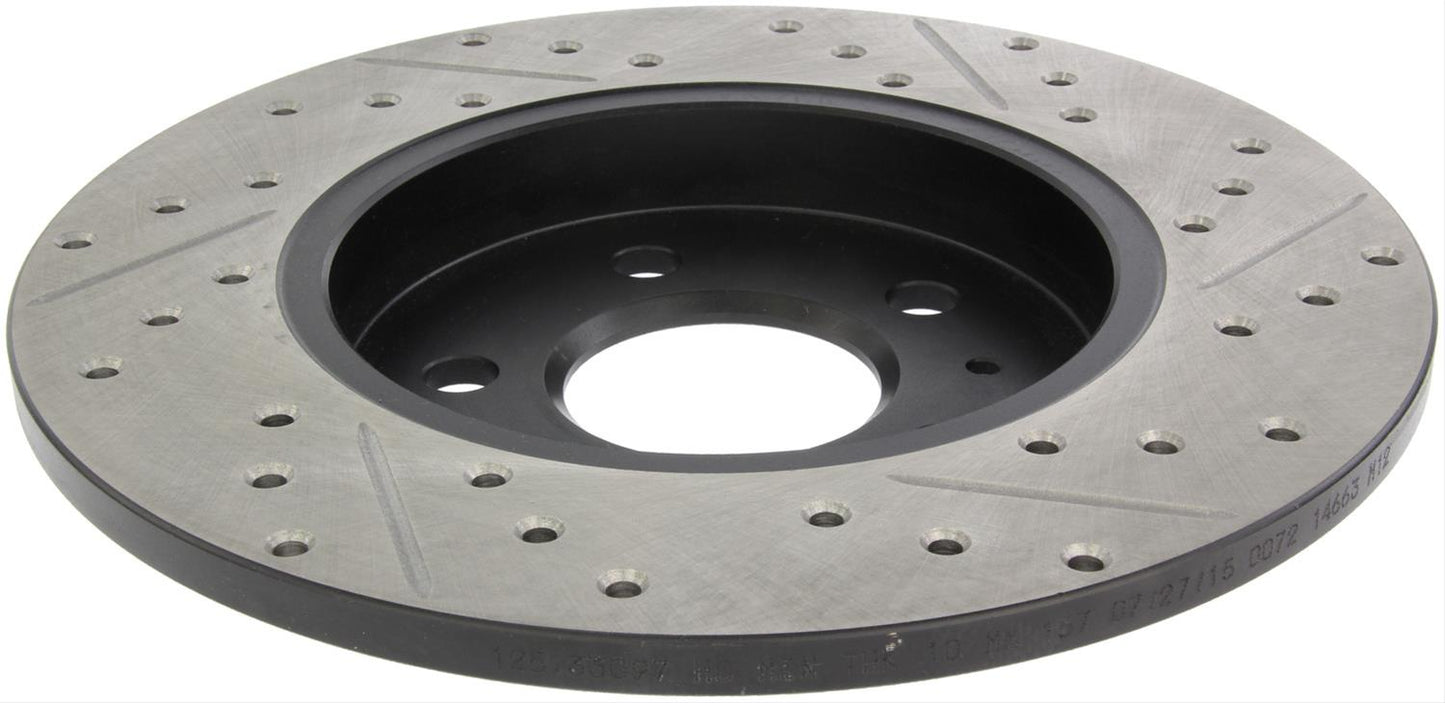 StopTech Drilled and Slotted Brake Rotors 127.33097R