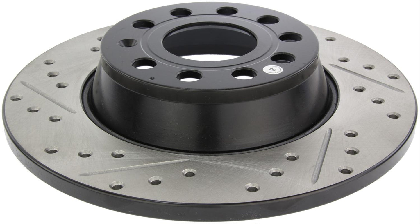 StopTech Drilled and Slotted Brake Rotors 127.33099R