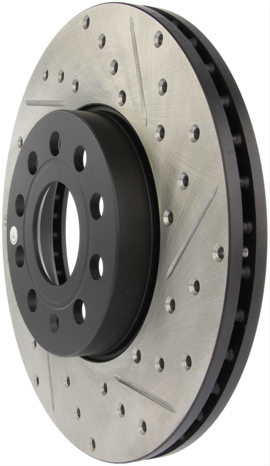 StopTech Drilled and Slotted Brake Rotors 127.33110L