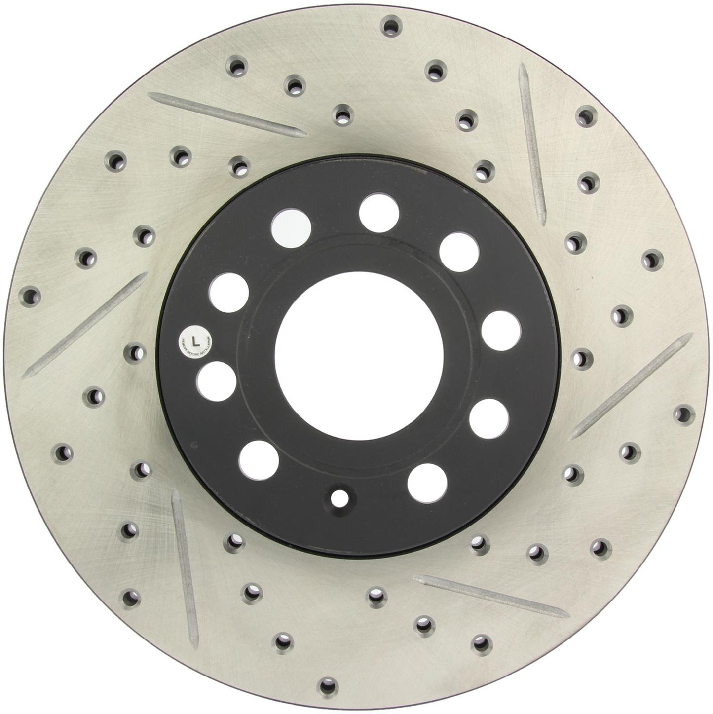 StopTech Drilled and Slotted Brake Rotors 127.33110L