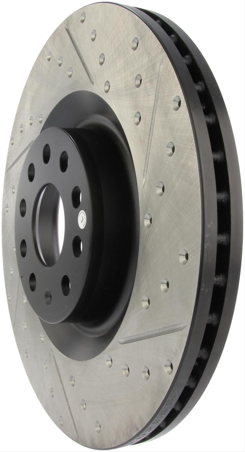 StopTech Drilled and Slotted Brake Rotors 127.33112L