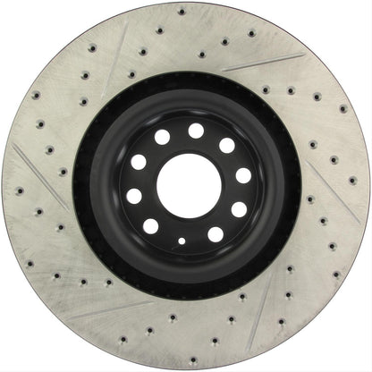 StopTech Drilled and Slotted Brake Rotors 127.33112L