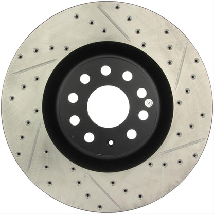 StopTech Drilled and Slotted Brake Rotors 127.33112L