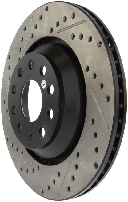 StopTech Drilled and Slotted Brake Rotors 127.33113R