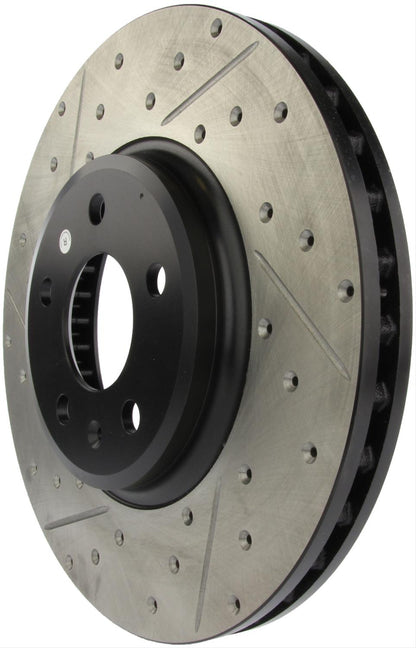 StopTech Drilled and Slotted Brake Rotors 127.33123R