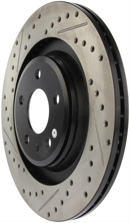 StopTech Drilled and Slotted Brake Rotors 127.33125R