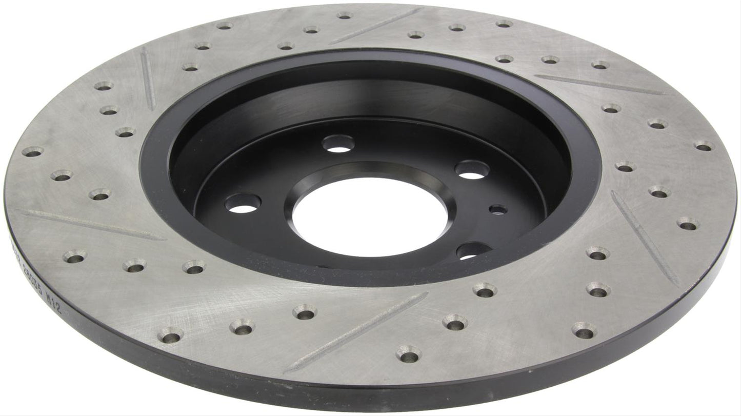 StopTech Drilled and Slotted Brake Rotors 127.33127L