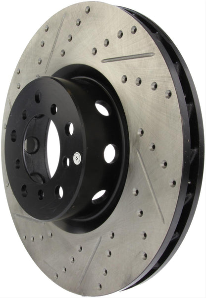 StopTech Drilled and Slotted Brake Rotors 127.34063R