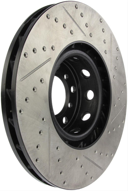 StopTech Drilled and Slotted Brake Rotors 127.34063R