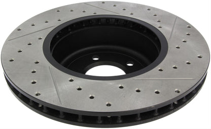 StopTech Drilled and Slotted Brake Rotors 127.34071R