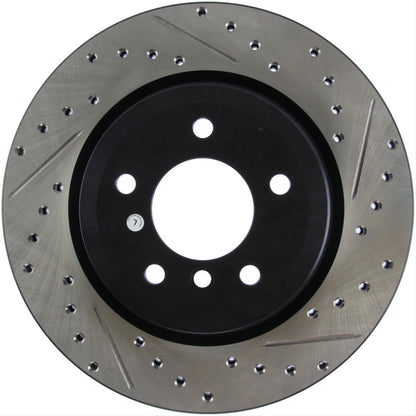 StopTech Drilled and Slotted Brake Rotors 127.34080L