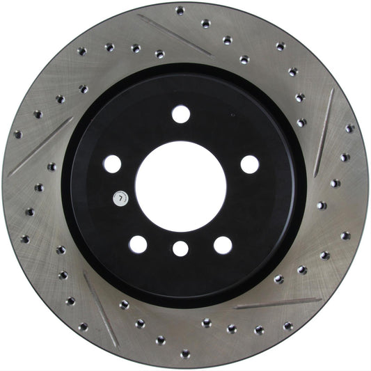 StopTech Drilled and Slotted Brake Rotors 127.34080L