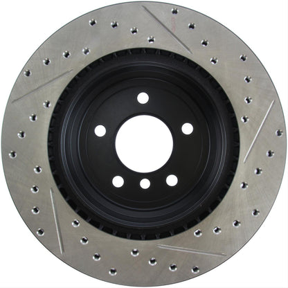 StopTech Drilled and Slotted Brake Rotors 127.34080R
