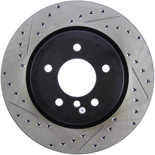 StopTech Drilled and Slotted Brake Rotors 127.34080R