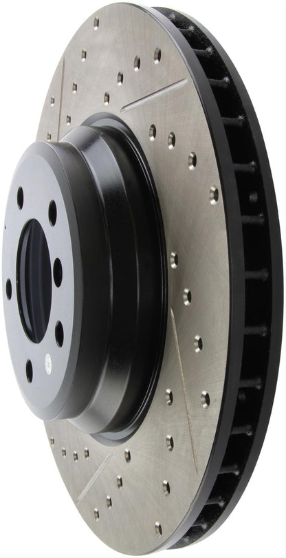 StopTech Drilled and Slotted Brake Rotors 127.34093R