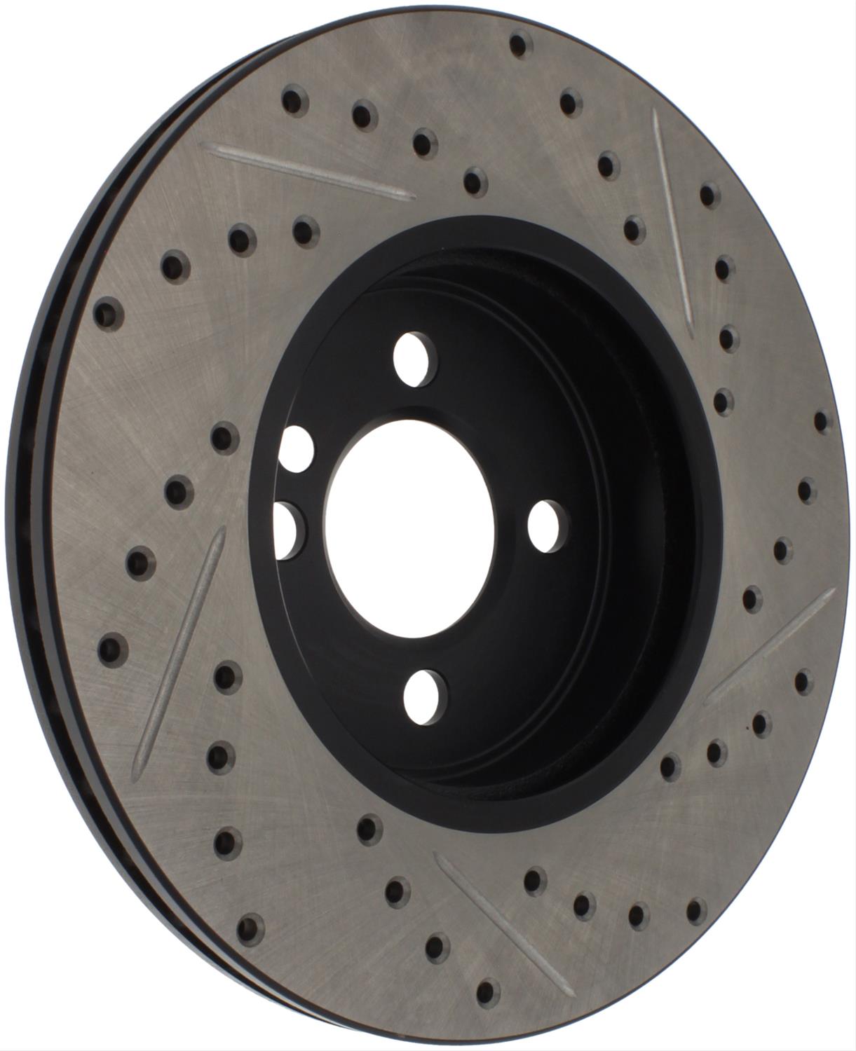 StopTech Drilled and Slotted Brake Rotors 127.34101R