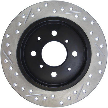 StopTech Drilled and Slotted Brake Rotors 127.40017L