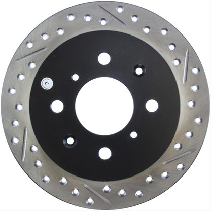 StopTech Drilled and Slotted Brake Rotors 127.40017L