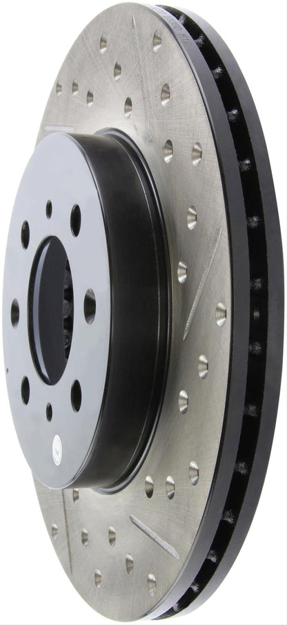 StopTech Drilled and Slotted Brake Rotors 127.40021L