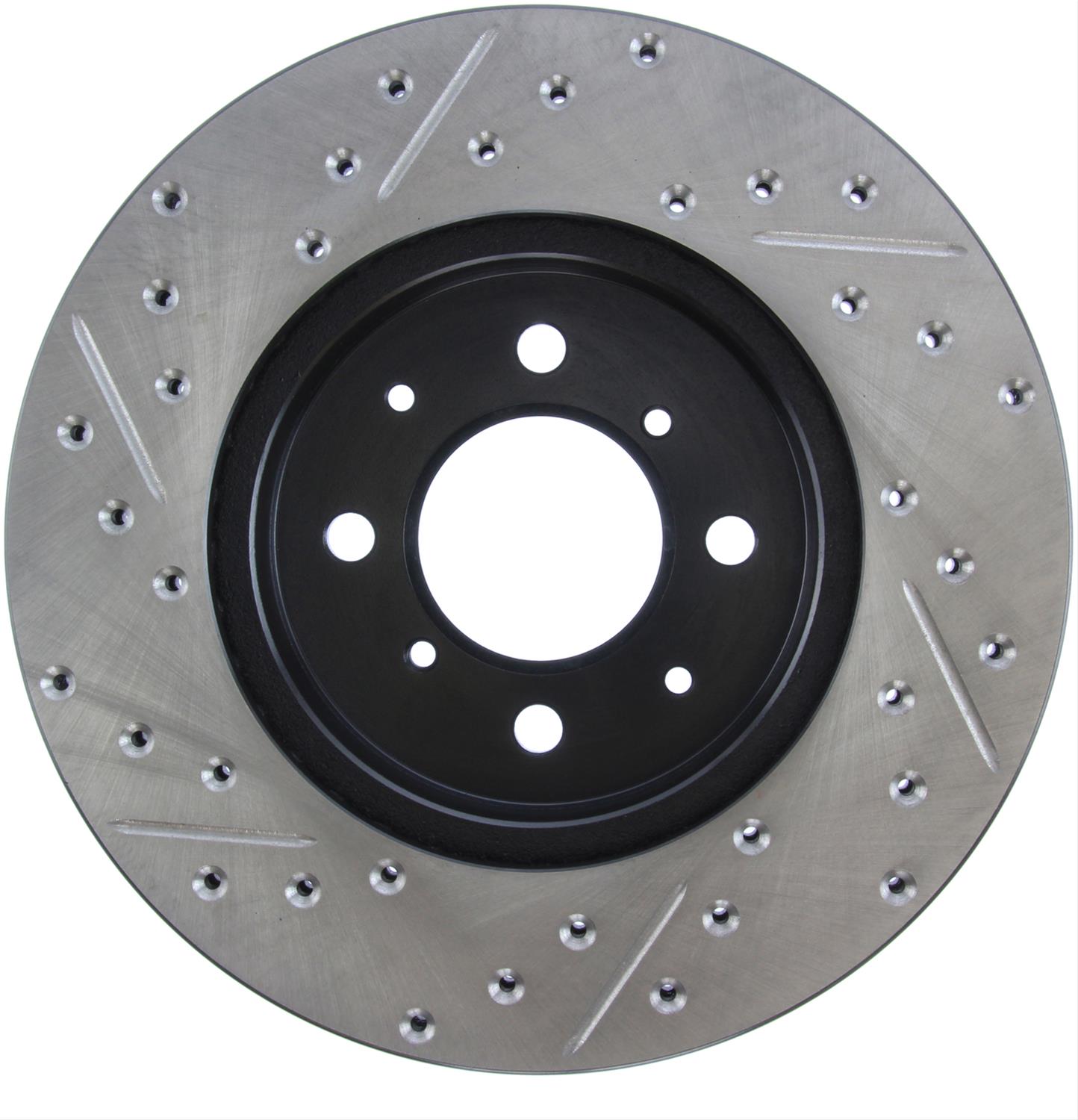 StopTech Drilled and Slotted Brake Rotors 127.40021L