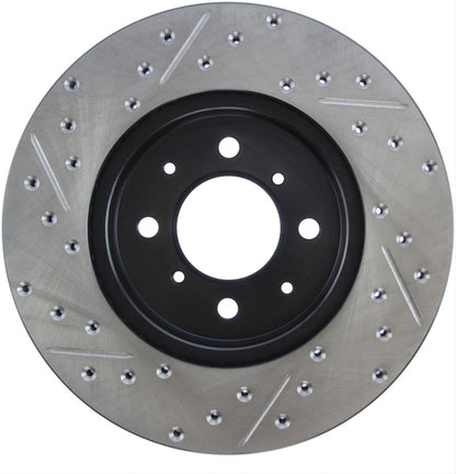 StopTech Drilled and Slotted Brake Rotors 127.40021L