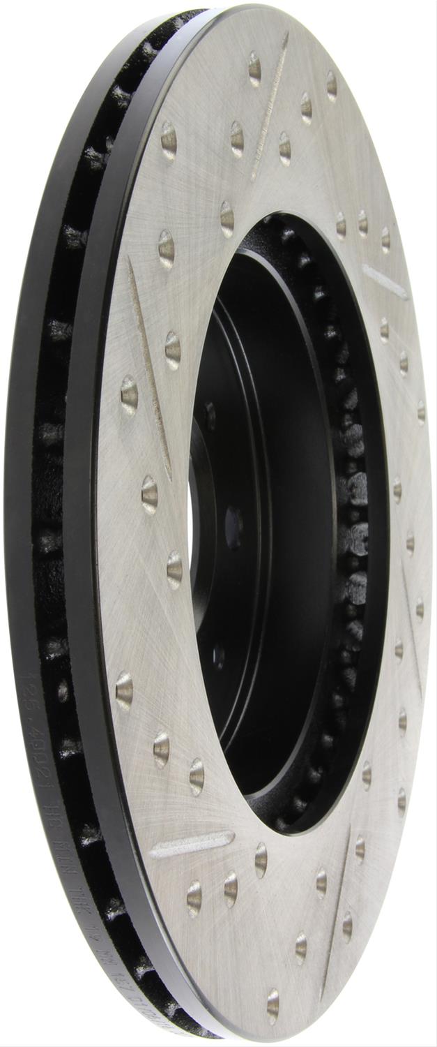 StopTech Drilled and Slotted Brake Rotors 127.40021L