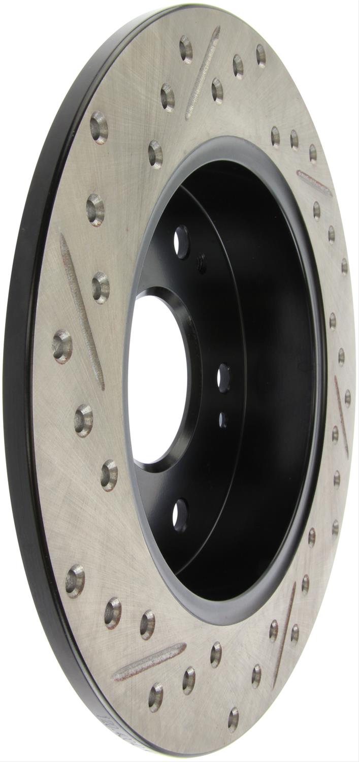 StopTech Drilled and Slotted Brake Rotors 127.40040L