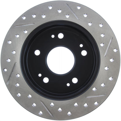 StopTech Drilled and Slotted Brake Rotors 127.40040R