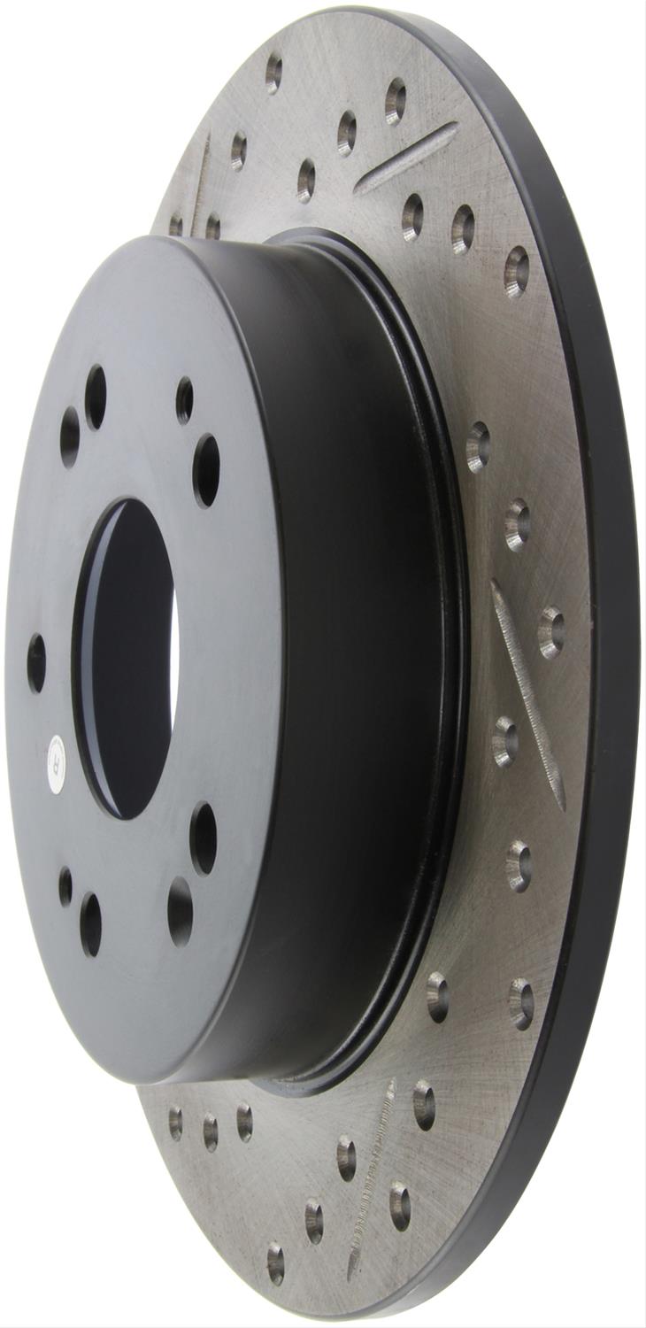 StopTech Drilled and Slotted Brake Rotors 127.40040R