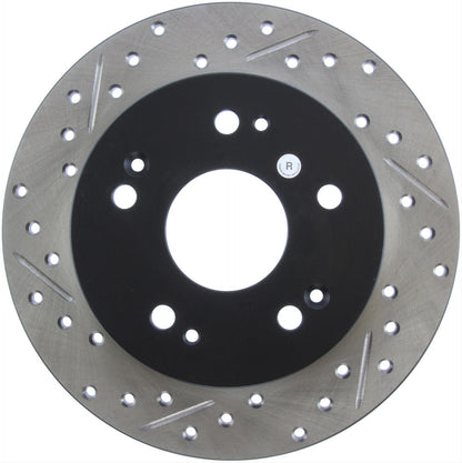 StopTech Drilled and Slotted Brake Rotors 127.40040R