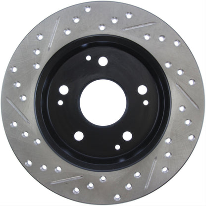 StopTech Drilled and Slotted Brake Rotors 127.40042L