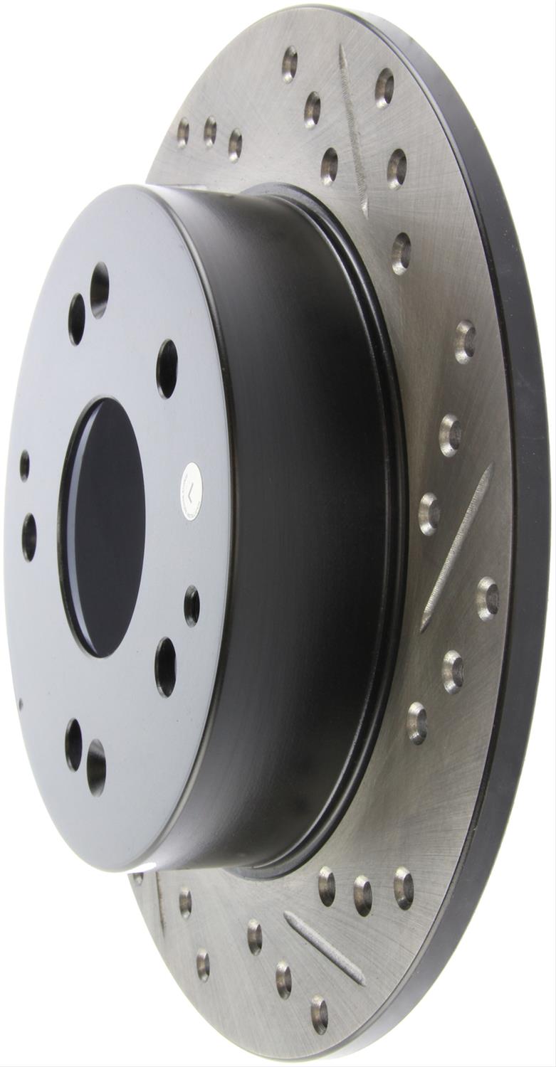 StopTech Drilled and Slotted Brake Rotors 127.40042L