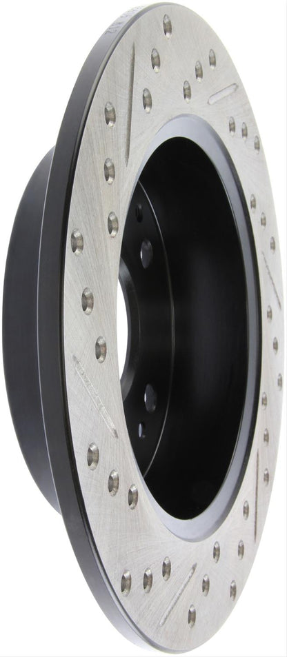StopTech Drilled and Slotted Brake Rotors 127.40042L