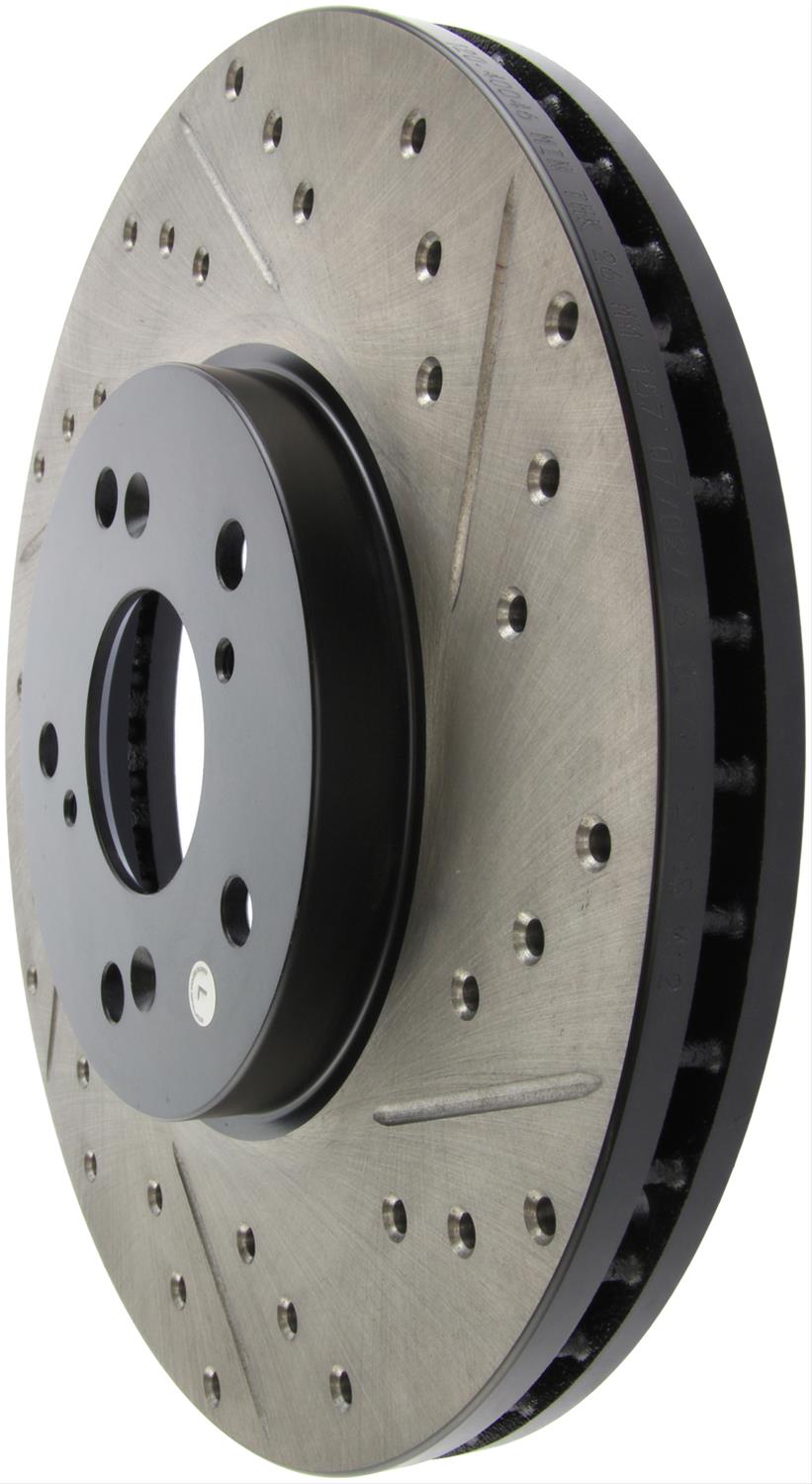 StopTech Drilled and Slotted Brake Rotors 127.40046L