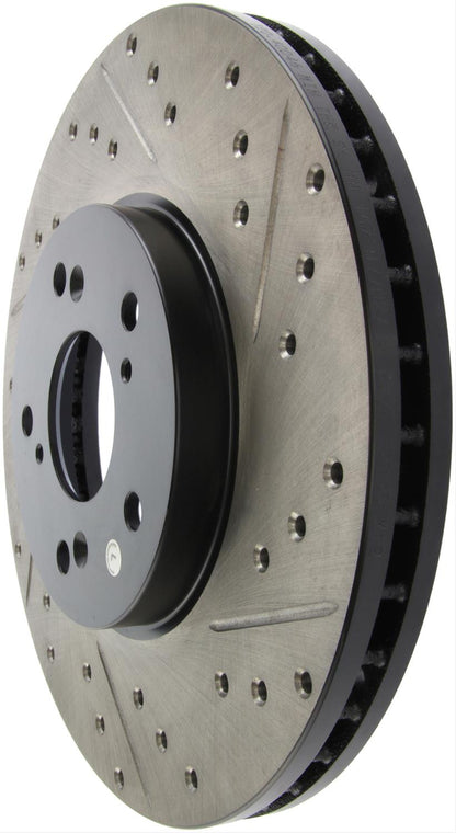 StopTech Drilled and Slotted Brake Rotors 127.40046L