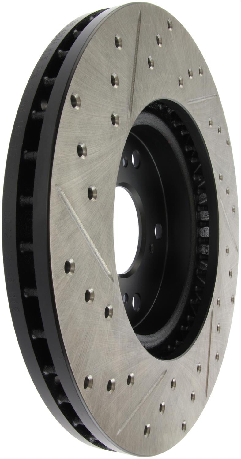 StopTech Drilled and Slotted Brake Rotors 127.40046L