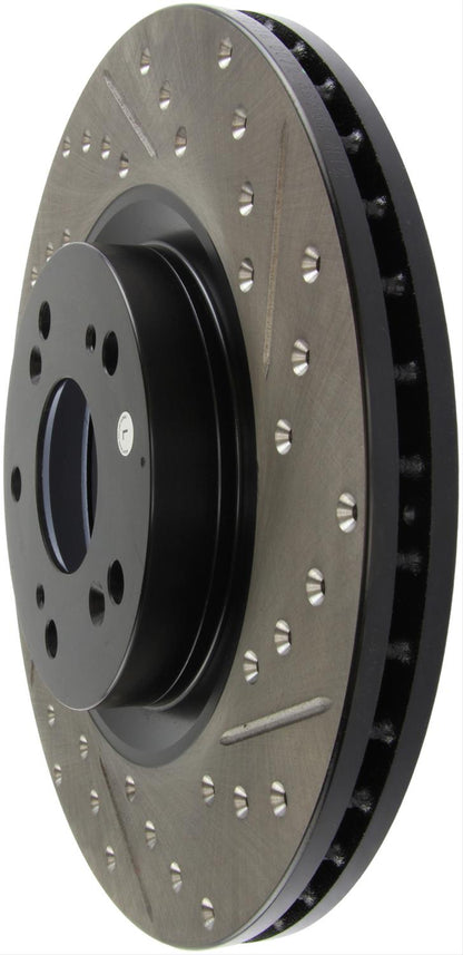 StopTech Drilled and Slotted Brake Rotors 127.40057L