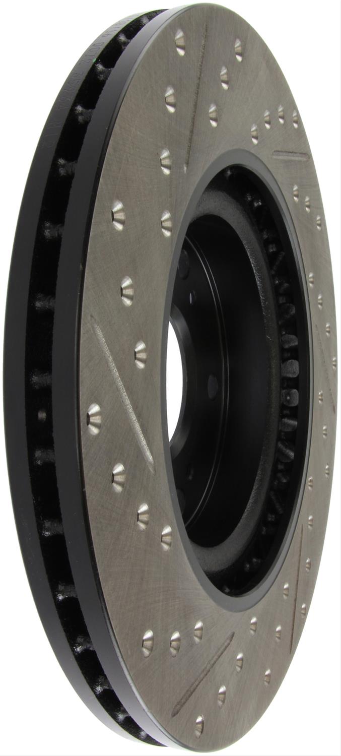 StopTech Drilled and Slotted Brake Rotors 127.40057L
